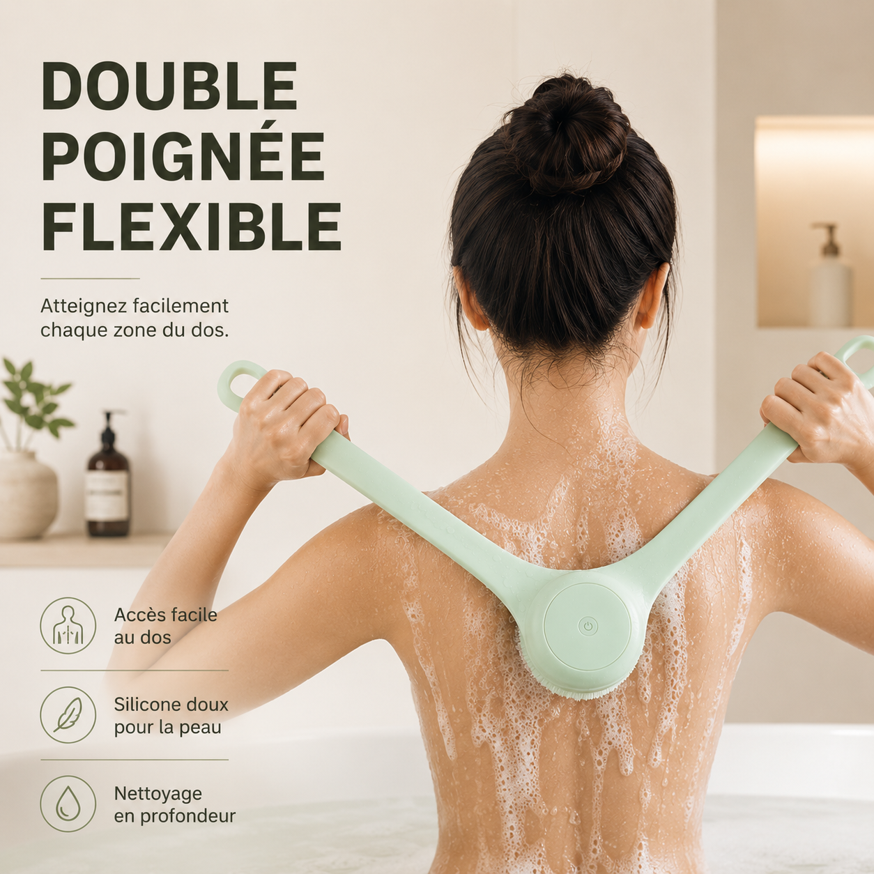 Brosse de Bain Électrique Lumsha 5 en 1