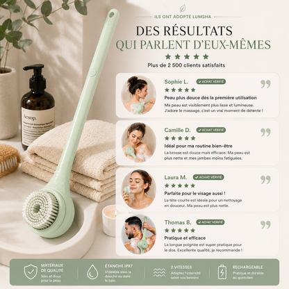 Brosse de Bain Électrique Lumsha 5 en 1